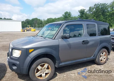 2005 Honda Element Ex from USA, damaged, VIN 5J6YH28605L025366